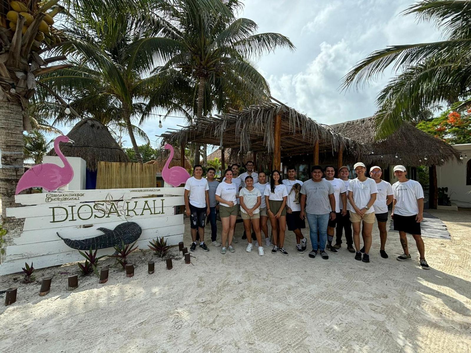 La Diosa Kali Beach Front Hotel Isla Holbox Luaran gambar